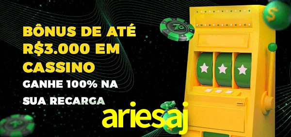 ariesaj melhor bônus de depósito